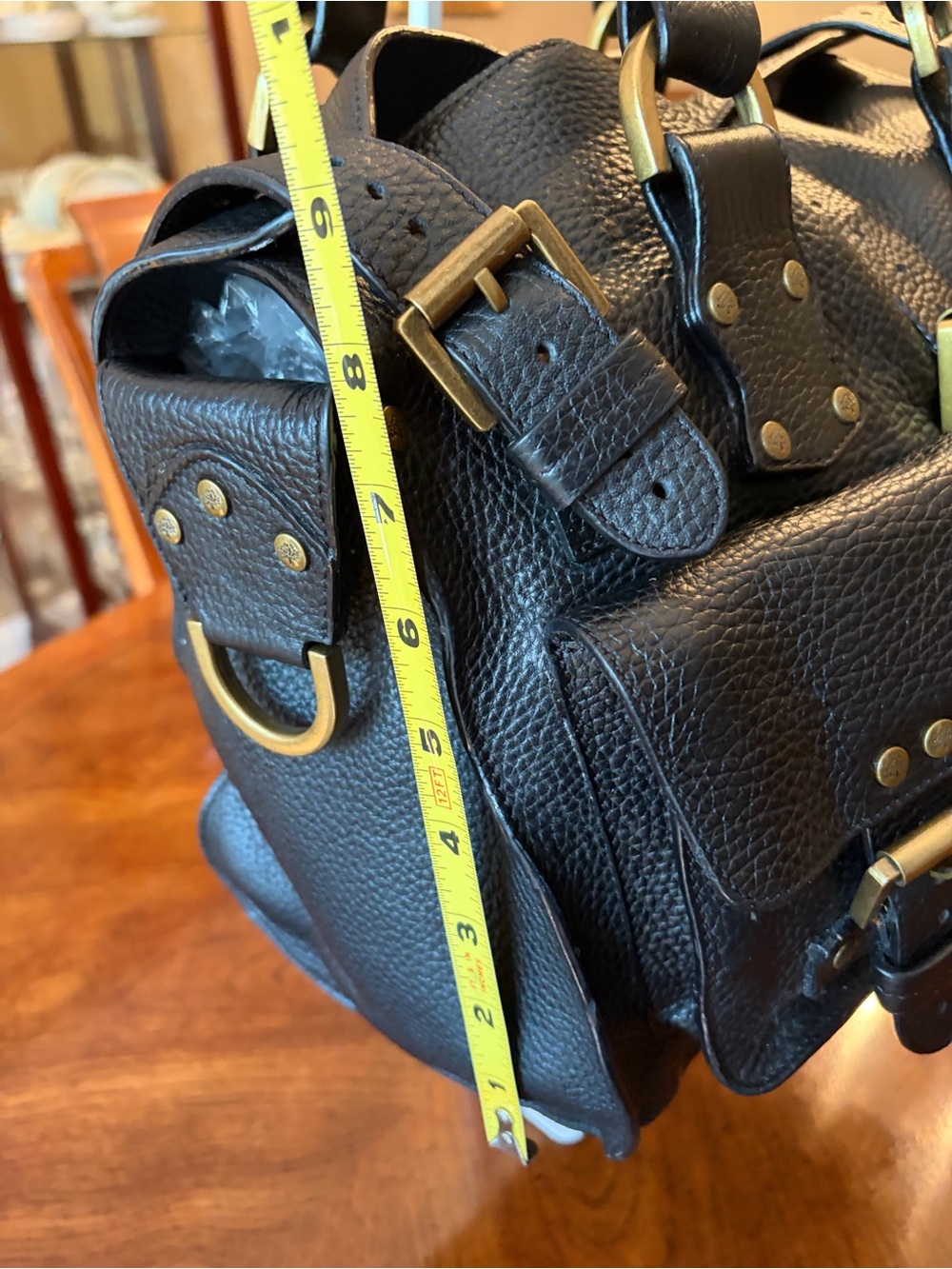 👀 Mulberry “Rosemary” Leather Shoulder Bag - Excellent Condition - Picture 12 of 16
